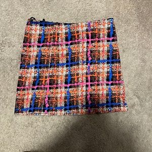 J Crew plaid skirt